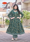 Anarkali Vol 4 By Baalar Cotton Printed Bulk Anarkali Kurtis Set Orders In India